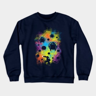 Galactic Warrior Crewneck Sweatshirt